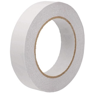 DOUBLE SIDED TAPE CLEAR STICKY TAPE DIY STRONG CRAFT ADHESIVE 35MM x 10M